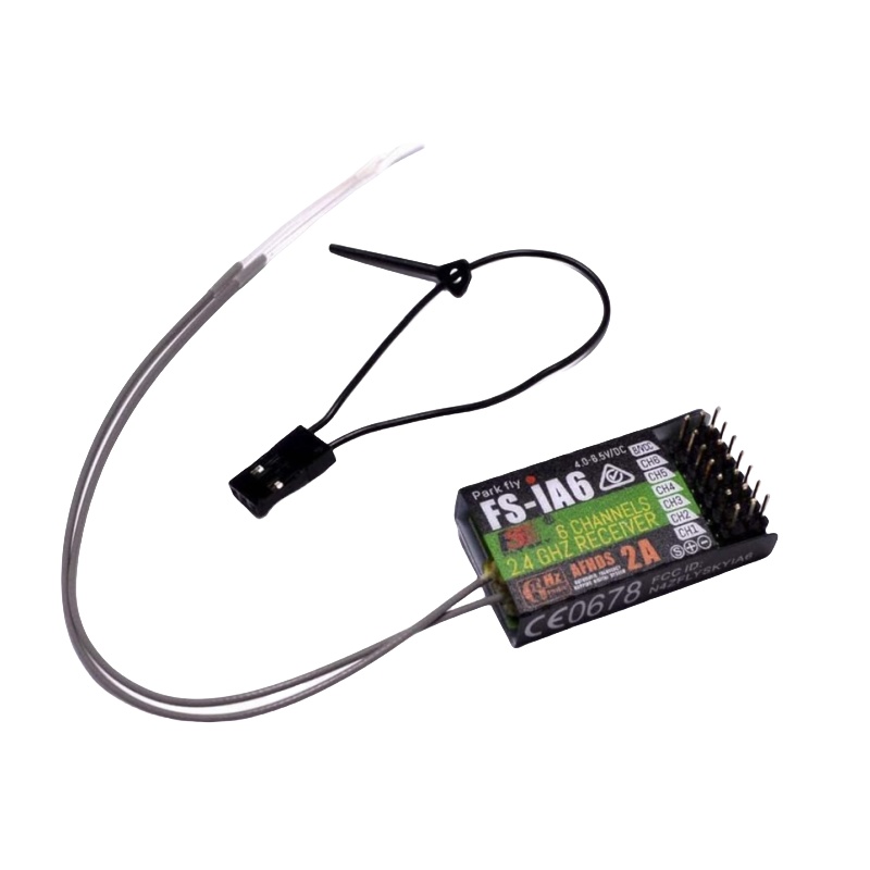 Receptor Flysky FS-IA6 6CH ant - Drone Racing Antenna reseña y precio