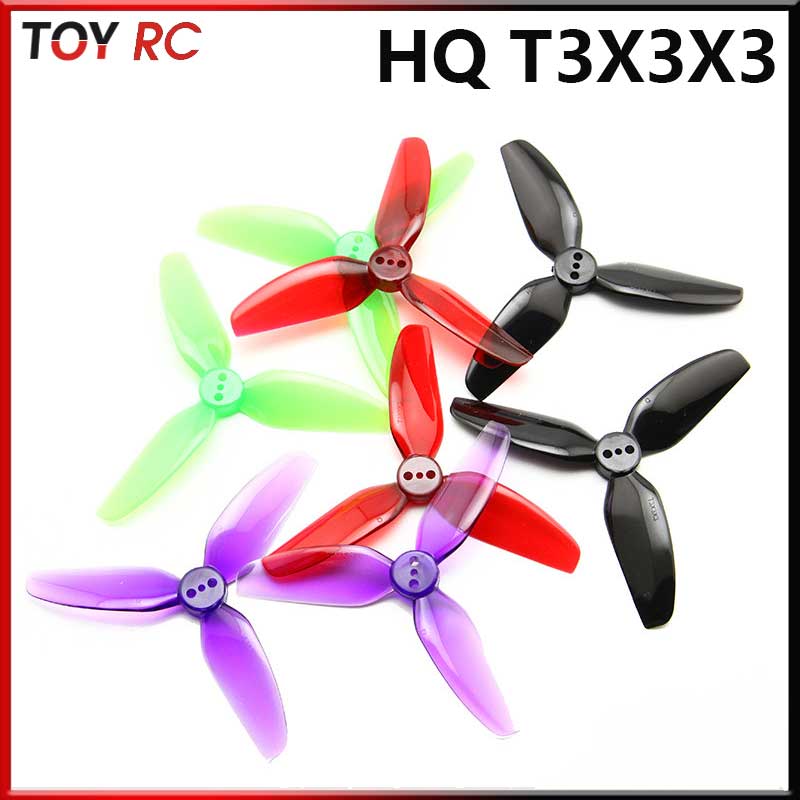 Hélices FPV HQ de 3 Aspas 3x3x - Drone Racing Propeller reseña y precio