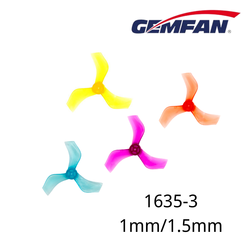 Hélices Gemfan 1635 de 40 mm y - Drone Racing Propeller reseña y precio