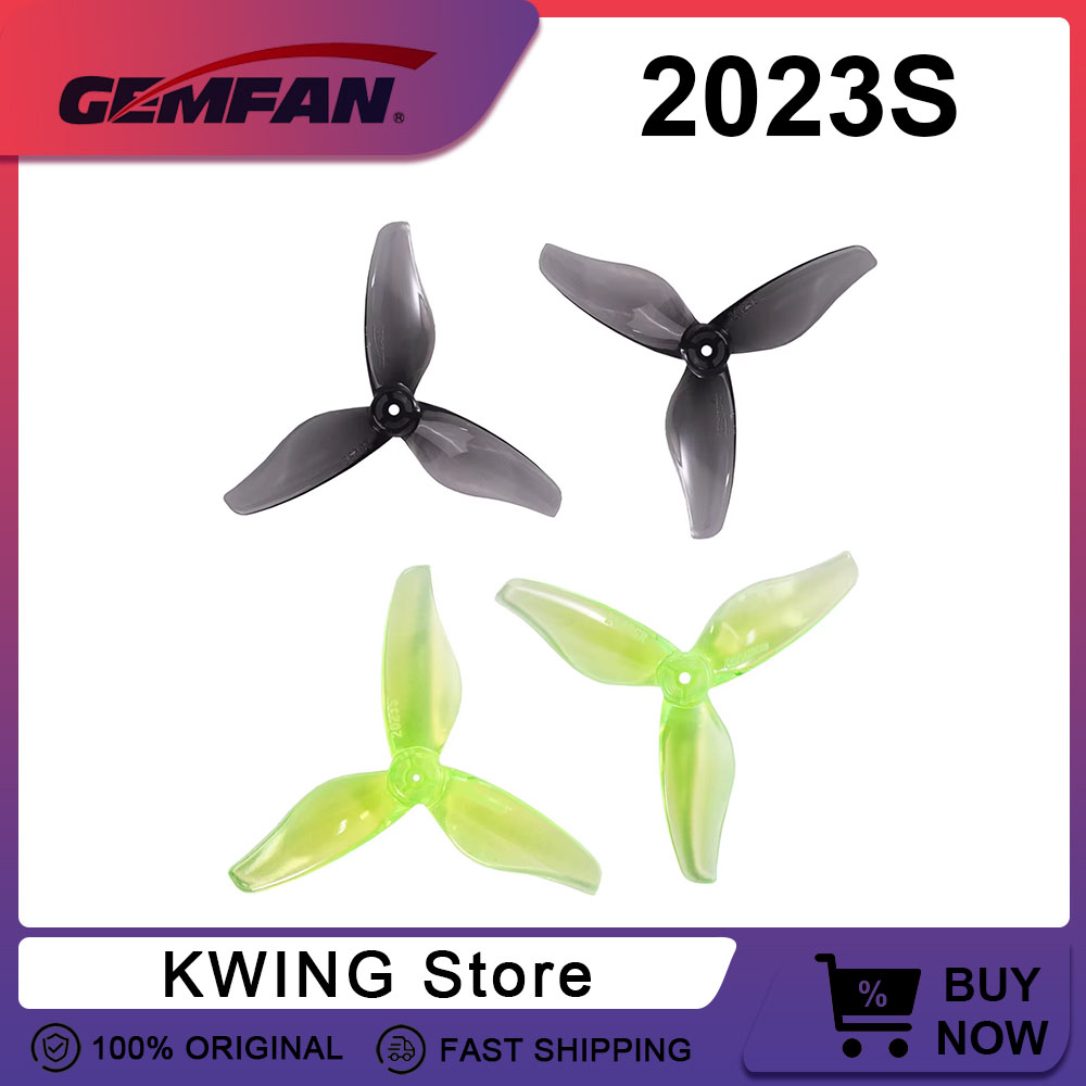 12 pares (12CW + 12CCW) Gemfan - Drone Racing Propeller reseña y precio